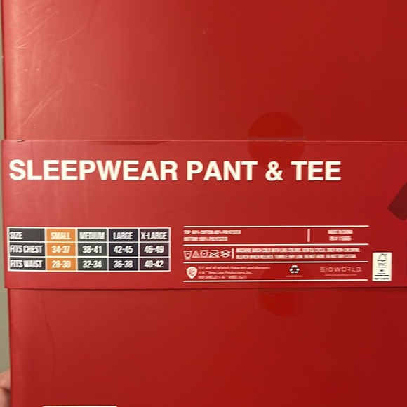 Elf Christmas Pajamas Set Men’s Large NWT - Picture 7 of 7